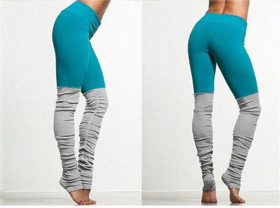 Sport Pink Patchwork Yoga Pants Fitness Skinny Running Tights Yoga Leggings Women Fitness Tights Workout Gym Running Pants