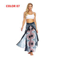 Mandala Open Leg Pants Women's Yoga Comfort Wide Leg Gym Psy Hippie Aladdin Bohemian Pants Printed Thai Split Leg Harem Pants